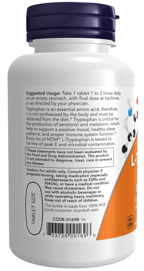 L-Tryptophan - Double Strength 1000 mg Tablets