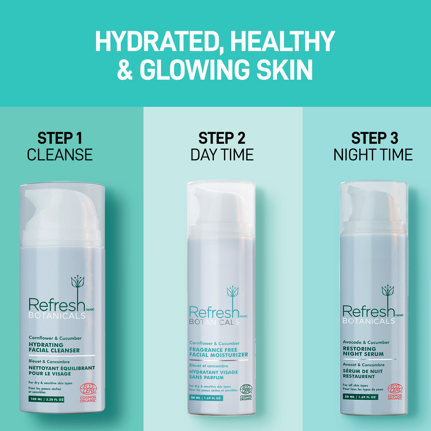 Refresh Botanicals - Fragrance Free Facial Moisturizer 1.69 fl oz