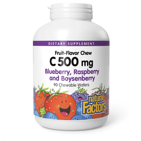 Vitamin C 500 mg 100% Fruit Chew