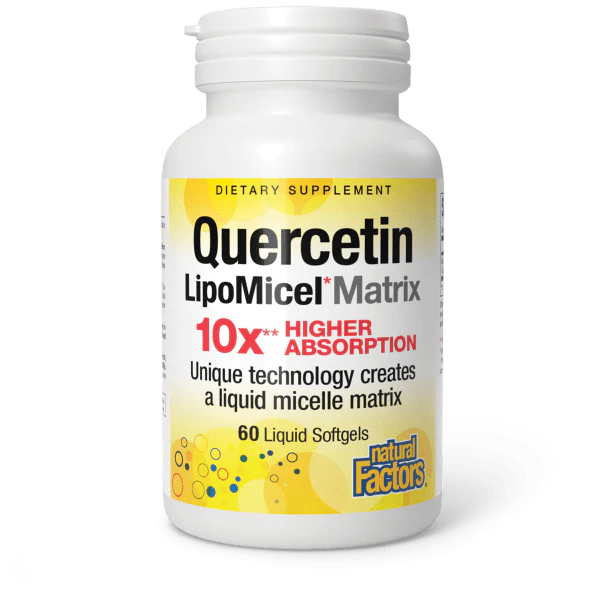 Quercetin LipoMicel Matrix 250 mg - Natural Factors