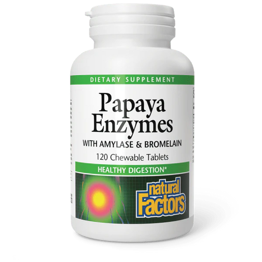 Papaya Enzyme Chewable with Amylase and Bromelain