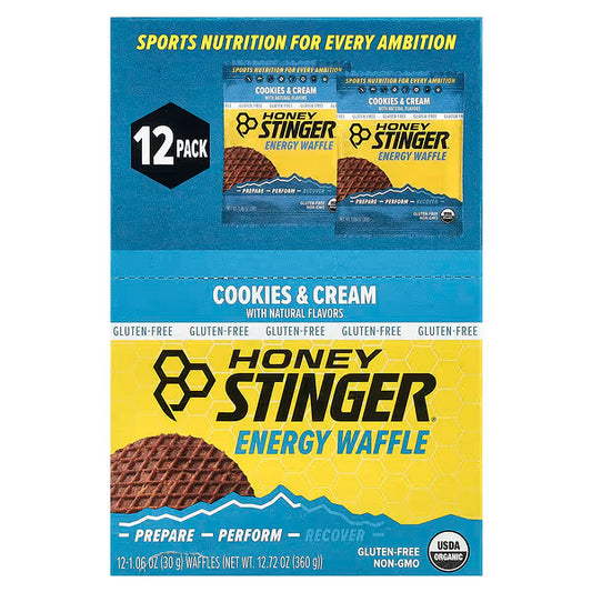Cookies & Cream Energy Waffles 1.6 Oz