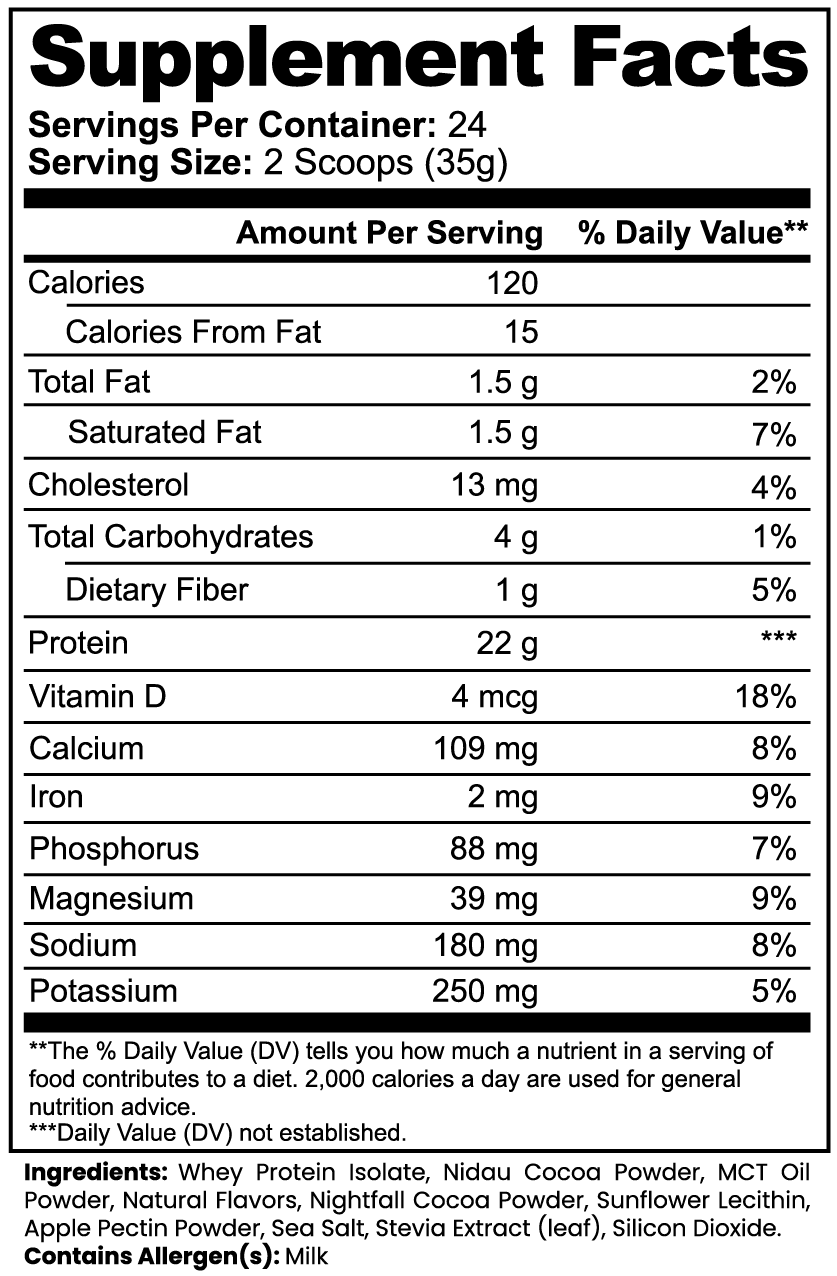 Solikka Advanced 100% Whey Protein Isolate (Chocolate) 29.6 Oz