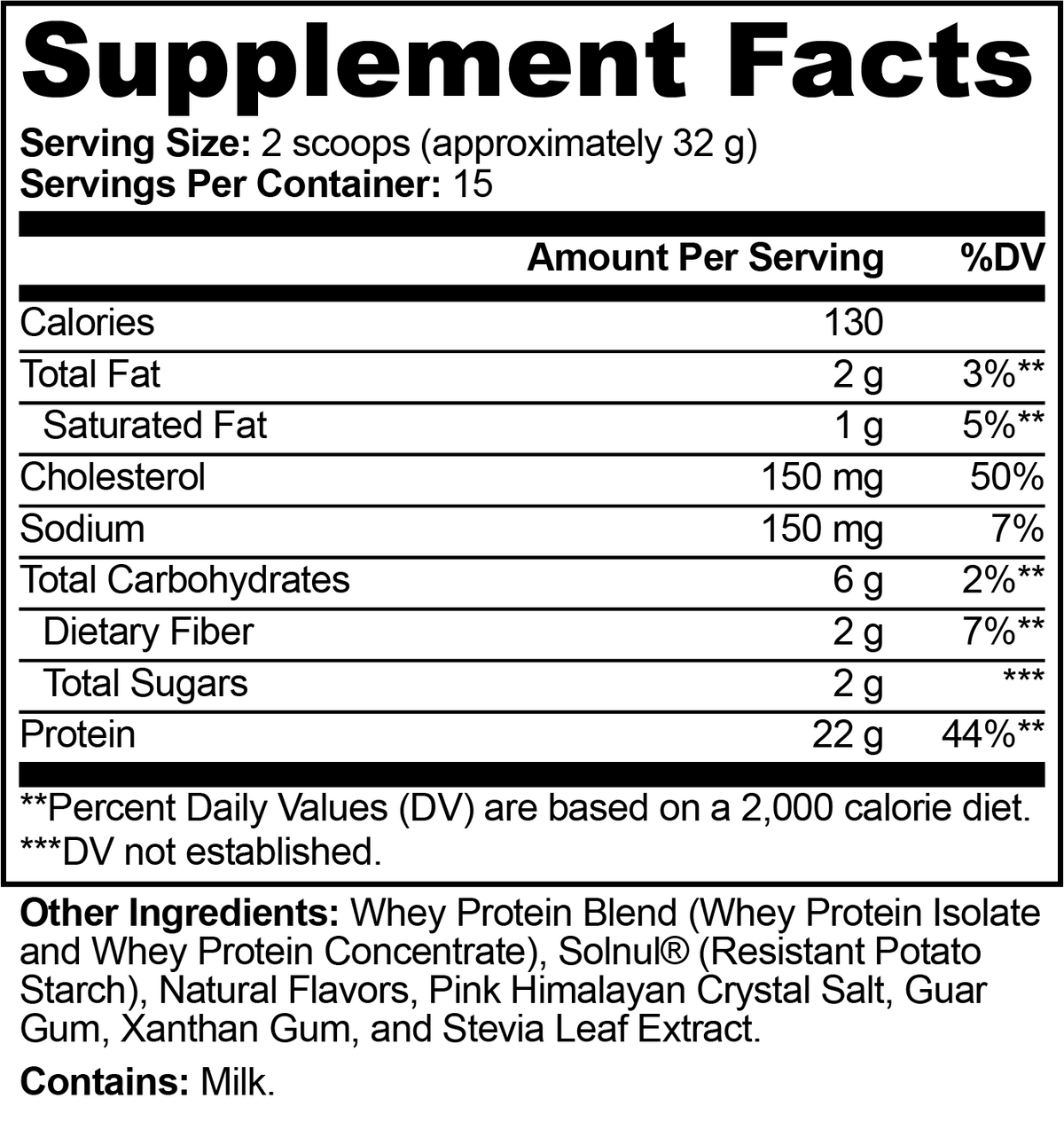 solikka Performance Whey Protein Blend (Vanilla) 16.9 Oz