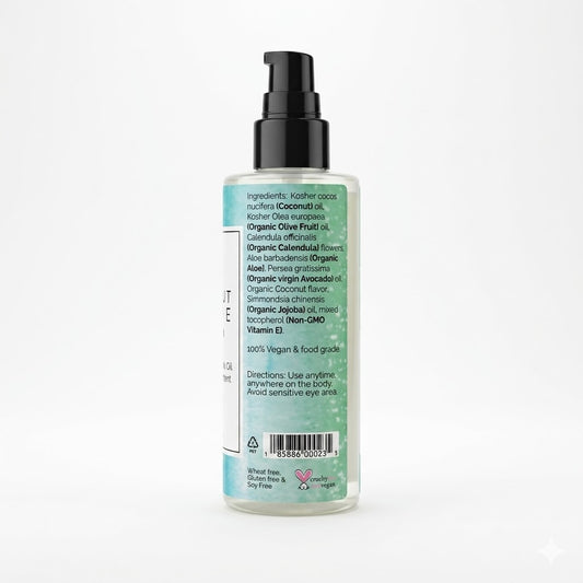 Body + Hair Oil - Coconut Aloe