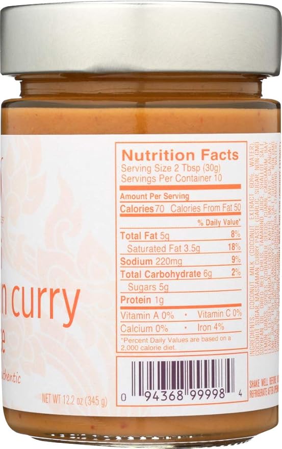 Thai Massaman Curry Sauce