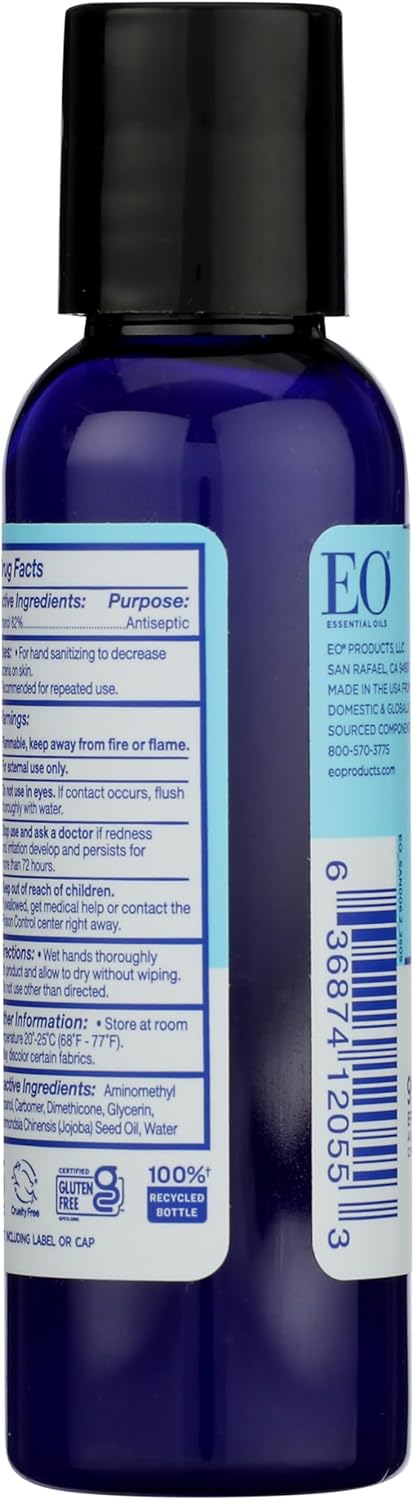 Hand Sanitizer Unscented Gel 2oz