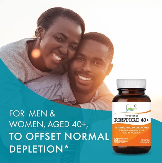 Pure Essence Labs PureBiotics Restore 40+