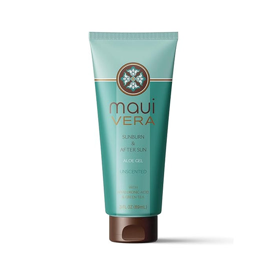Unscented Sunburn & After Sun gel -Maui Vera