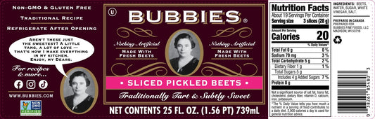 BUB SLICED PICKLED BEETS