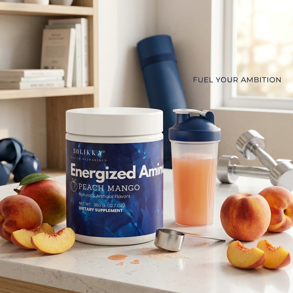 Energized Aminos Peach Mango 360g – 40 serv