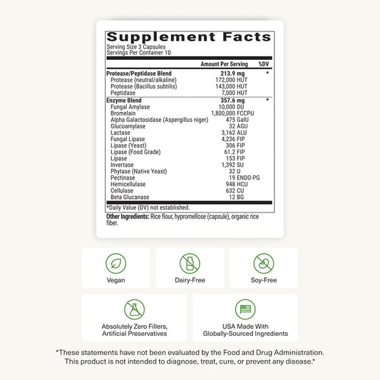 BiOptimizers Masszymes 30 Veg Caps