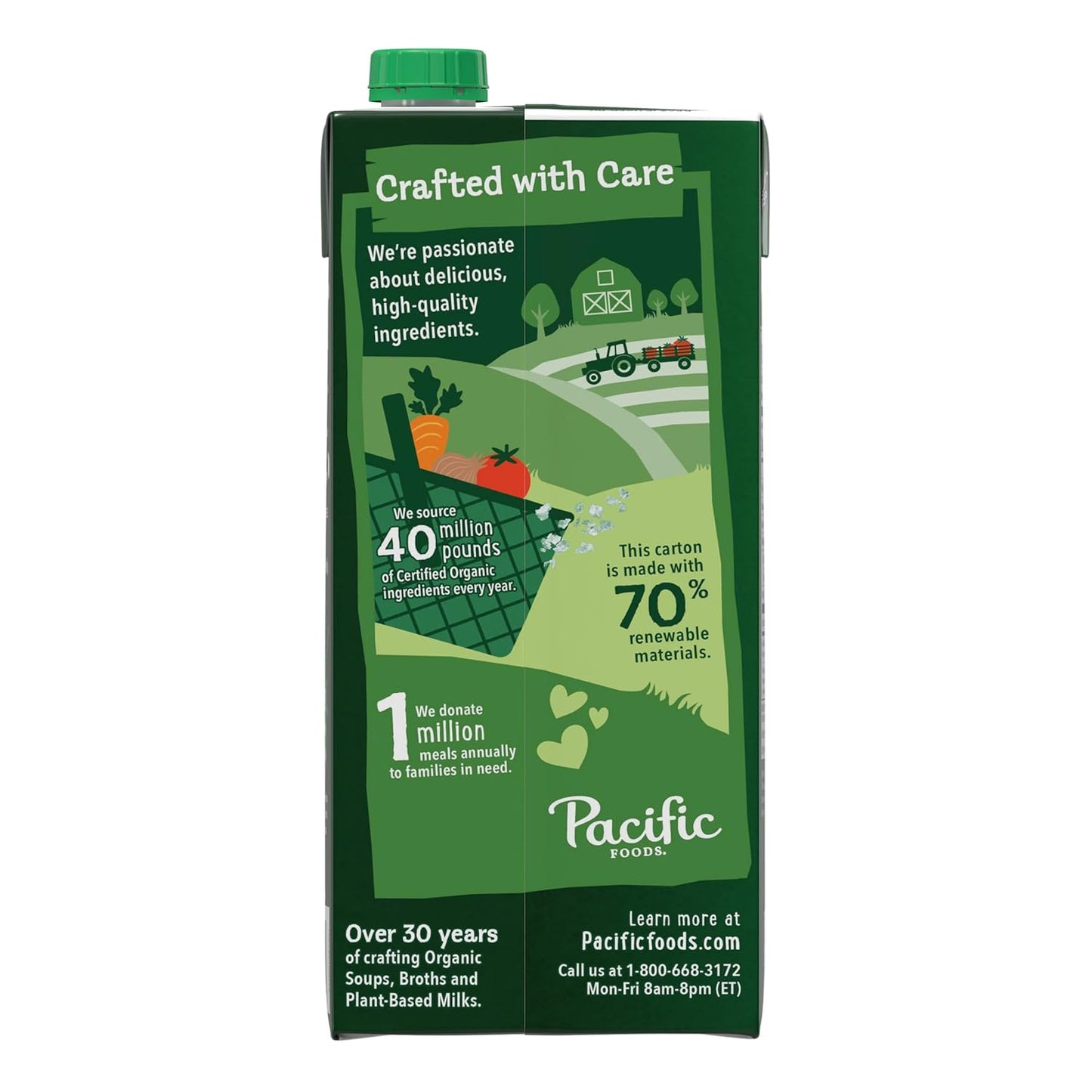Pacific Foods Organic Chicken Bone Broth With Sea Salt, 32 oz