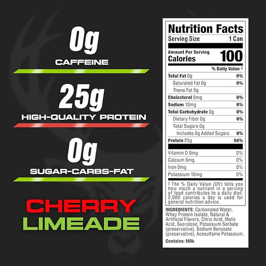 Cherry Limeade Carbonated Protein 16oz