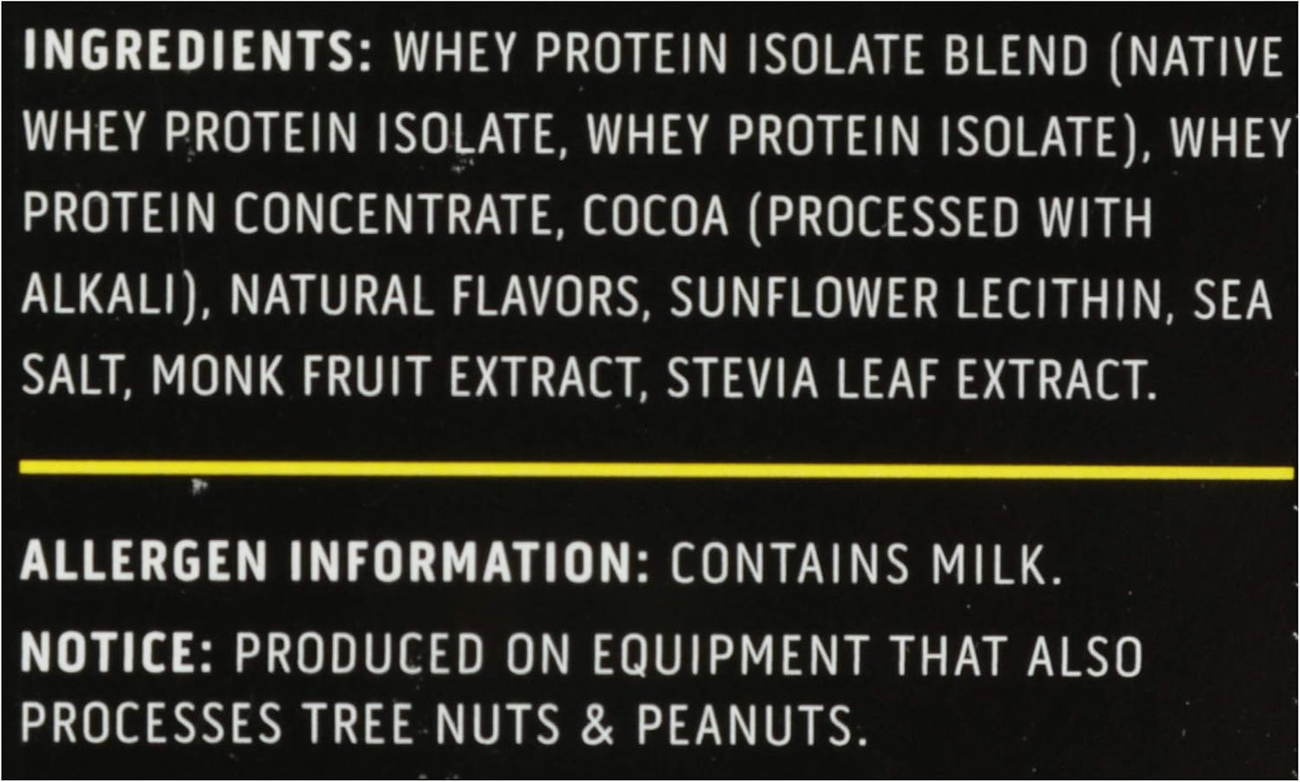 Chocolate Whey Protein Powder Packet – 1.16 oz (Single Serve)