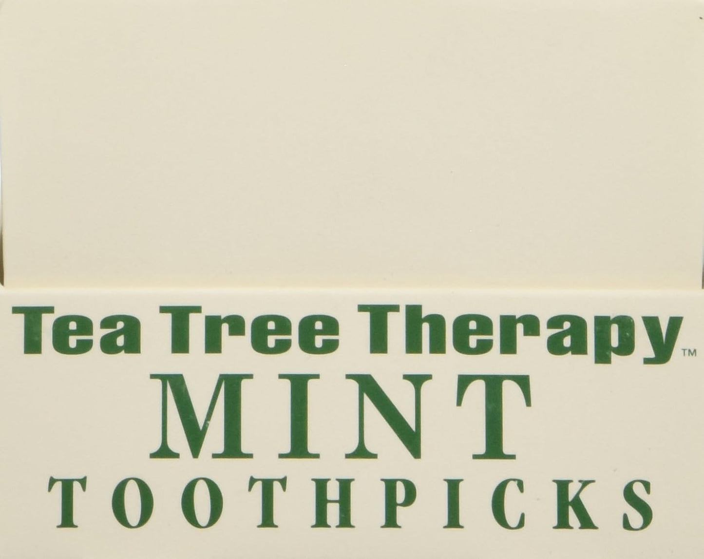 Tea Tree Therapy - Tea Tree Toothpicks - Mint 100 Count