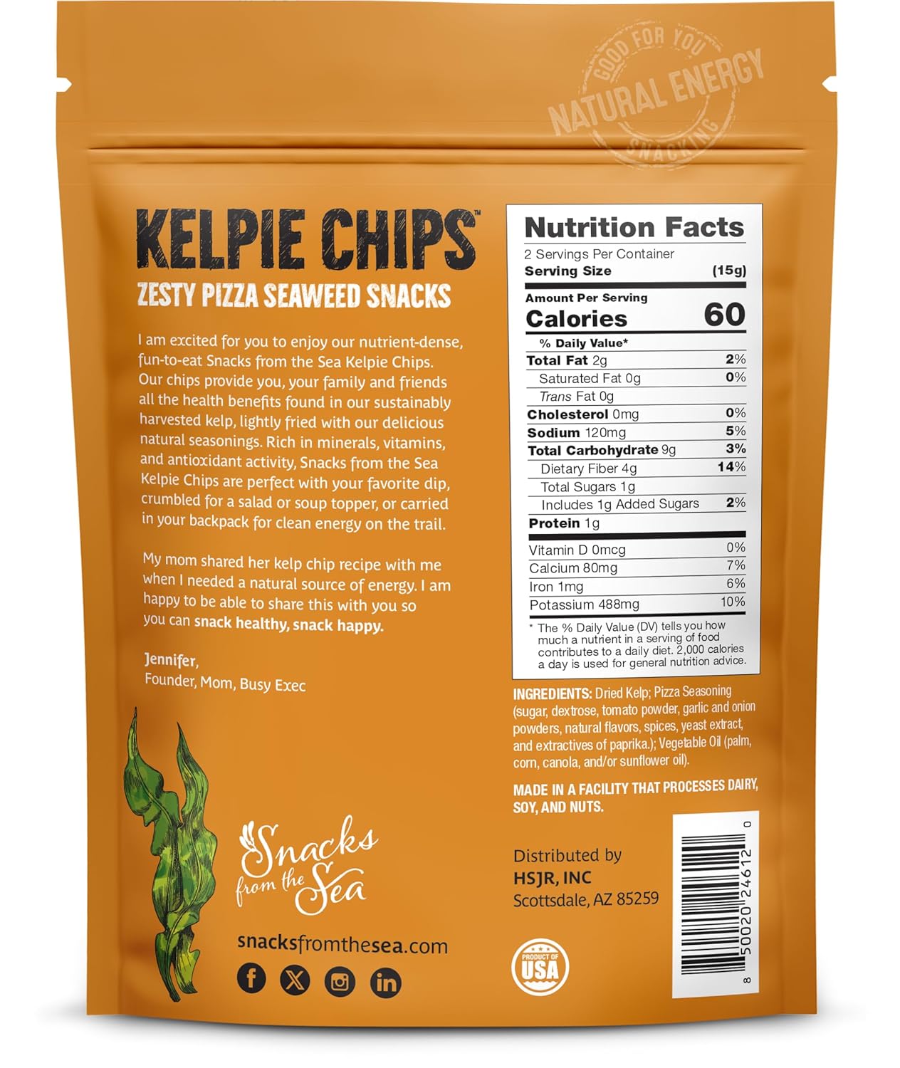 Kelpie Chips - Seaweed Snacks