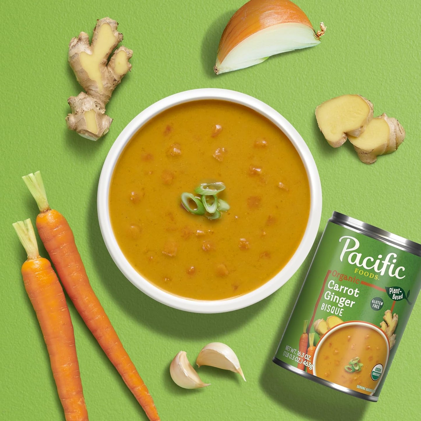 Organic Carrot Ginger Bisque