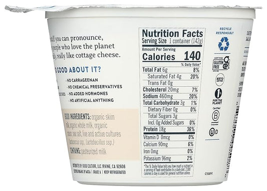 4% Milkfat Classic Cottage Cheese 5 Oz