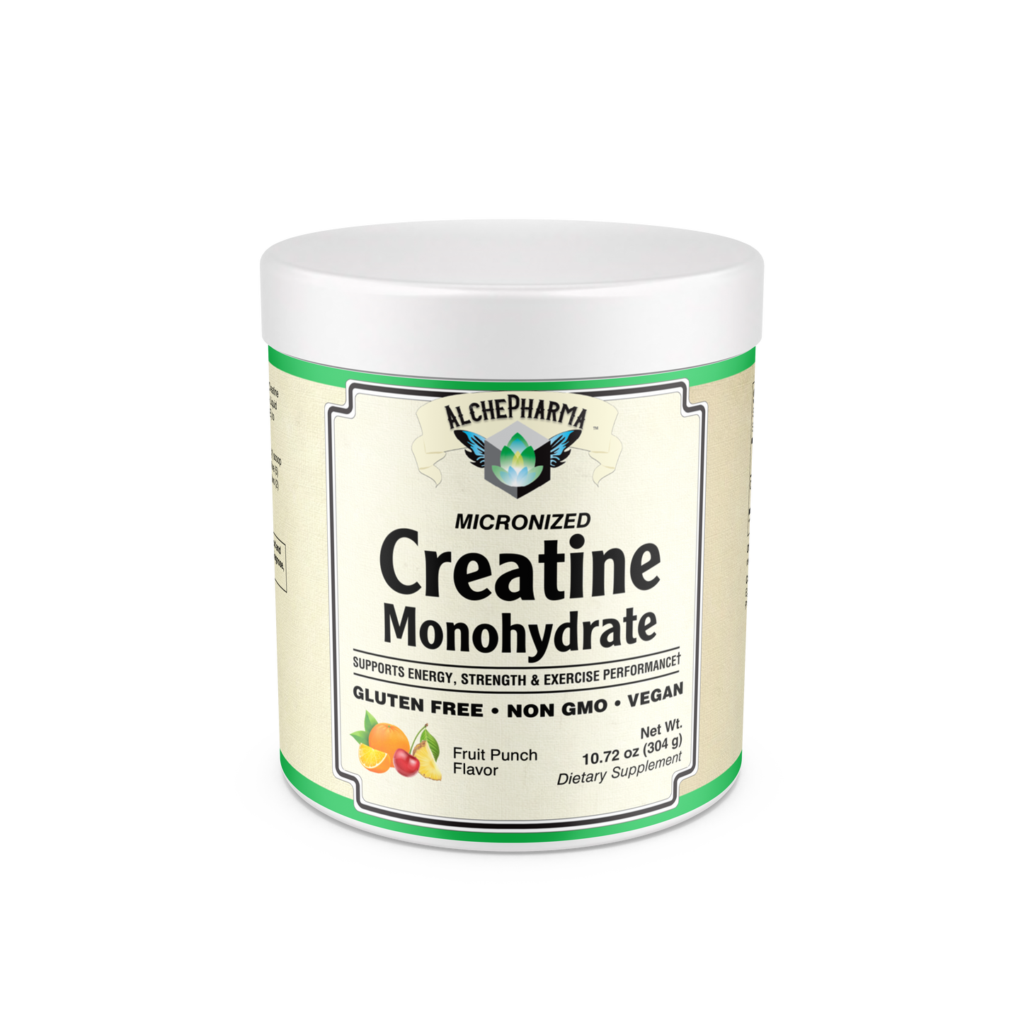 Creatine Monohydrate - Micronized, Fruit Punch Flavor - 10.72 Oz.