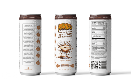 Perico Espresso Marttini Energy Drink 12oz