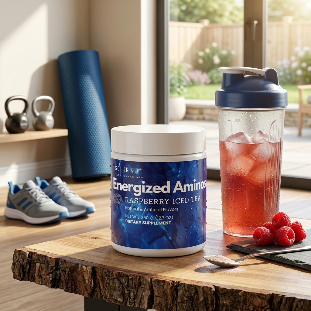 Energized Aminos Raspberry Tea