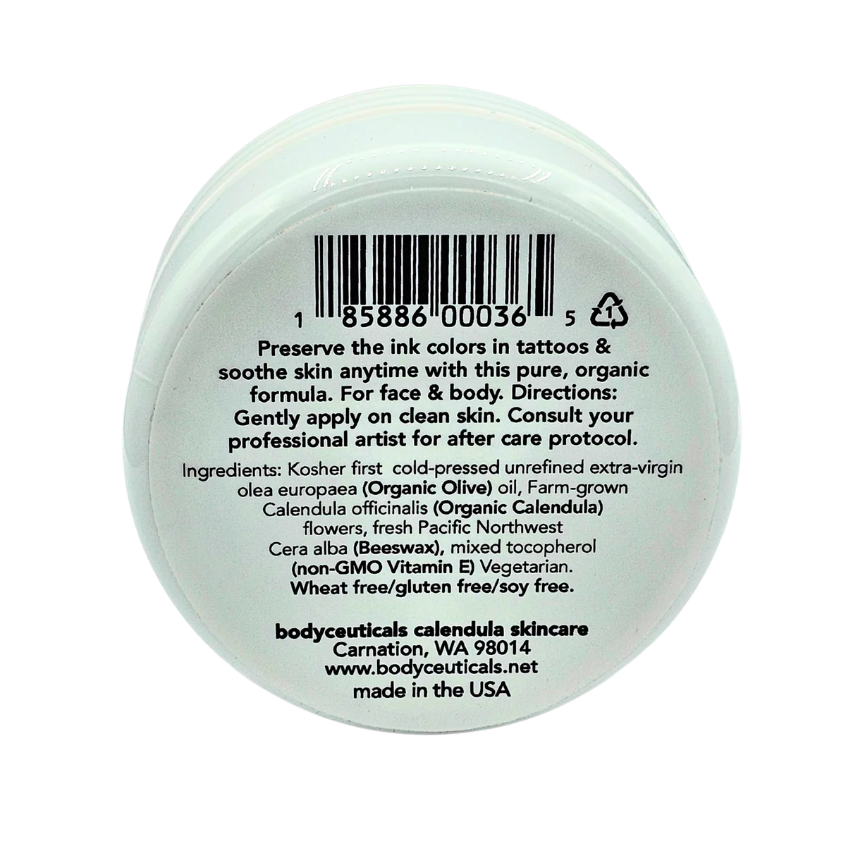 Bodyceuticals Ink Stik Calendula Tattoo Balm 2 oz