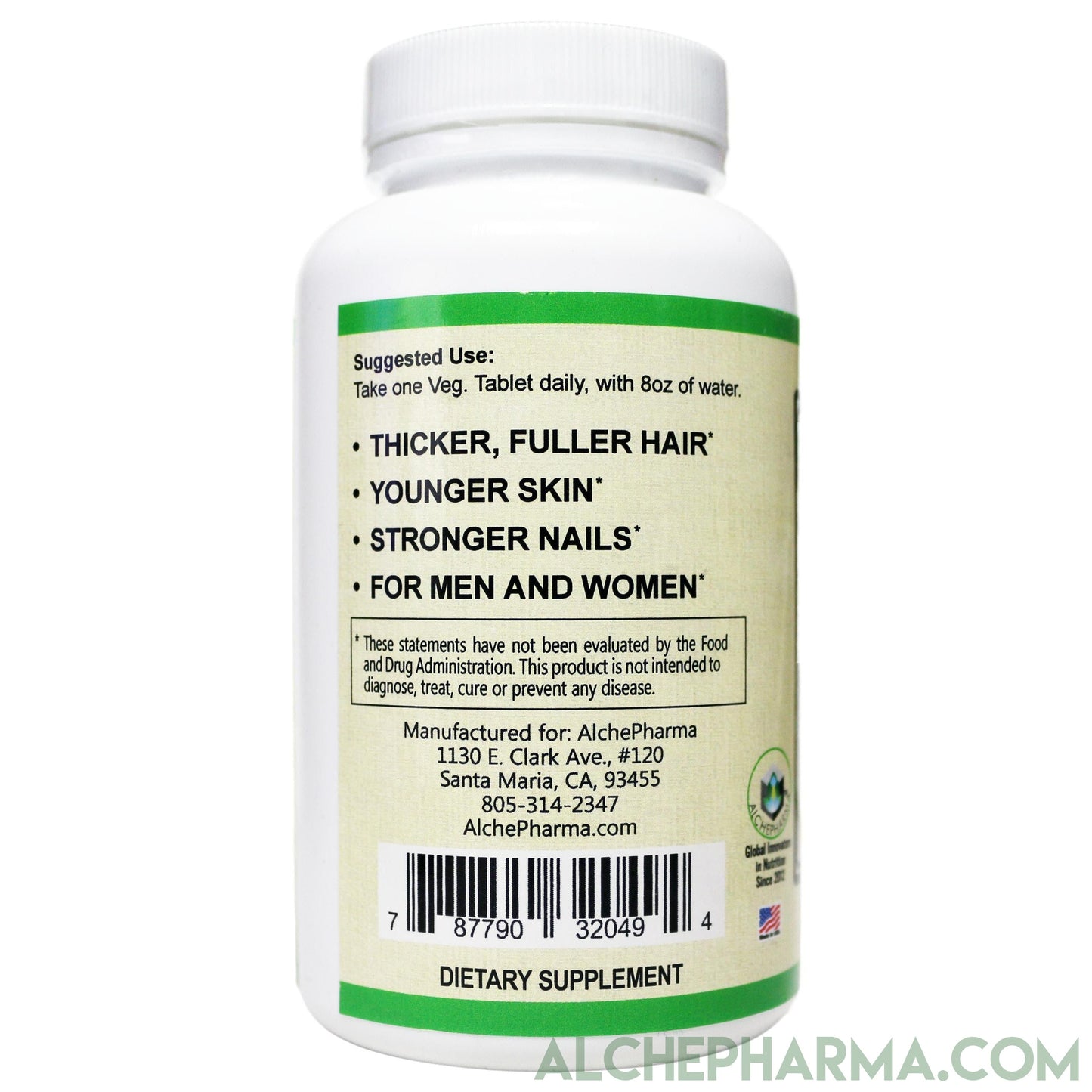 AP Hair Skin Nails Pro Series ( Bonita - Revytalz 5 Blend) - Rapid Response Vegan Tablet-Hair Skin Nails-AlchePharma