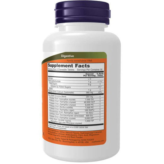 ACID RELIEF CHEW ENZYMES 60 LOZ-Digestive Support-AlchePharma