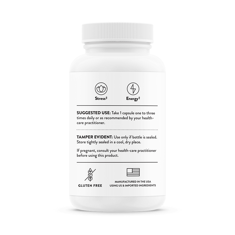 Adrenal Cortex - Adrenal Glandular 60 Capsules-Thyroid & Adrenals-AlchePharma
