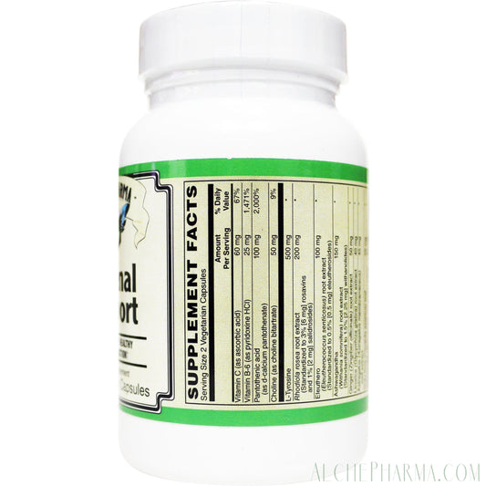 Adrenal Support-AlchePharma-60 Veg Caps-AlchePharma