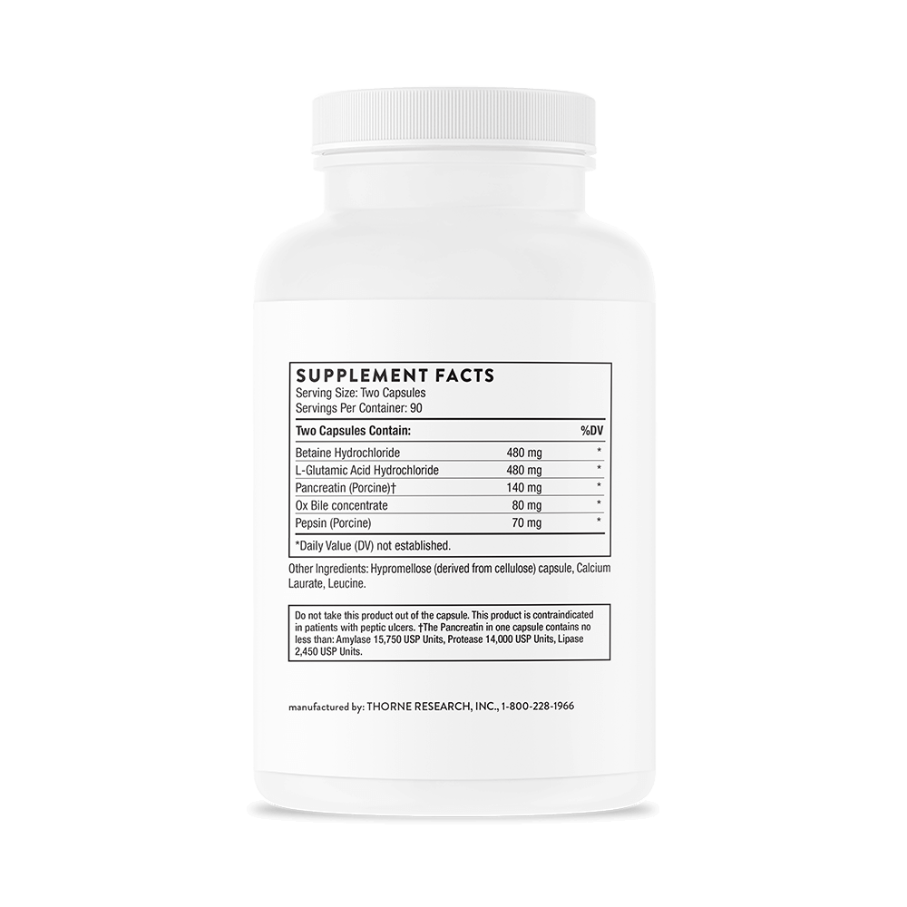 Advanced Digestive Enzymes - Plus Gallbladder Support 180 Capsules-Probiotics & Enzymes-AlchePharma