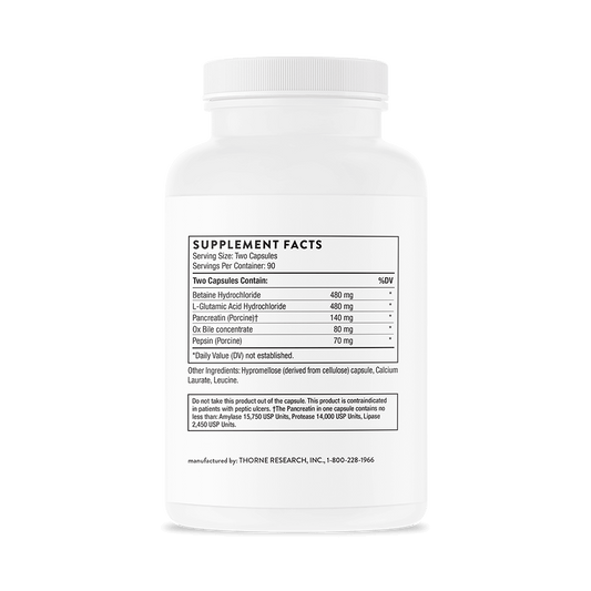 Advanced Digestive Enzymes - Plus Gallbladder Support 180 Capsules-Probiotics & Enzymes-AlchePharma