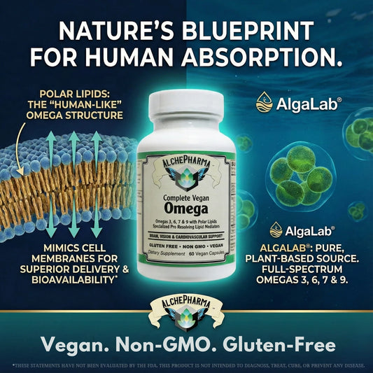 Complete Vegan Omega - with AlgaLab® Polar Lipids