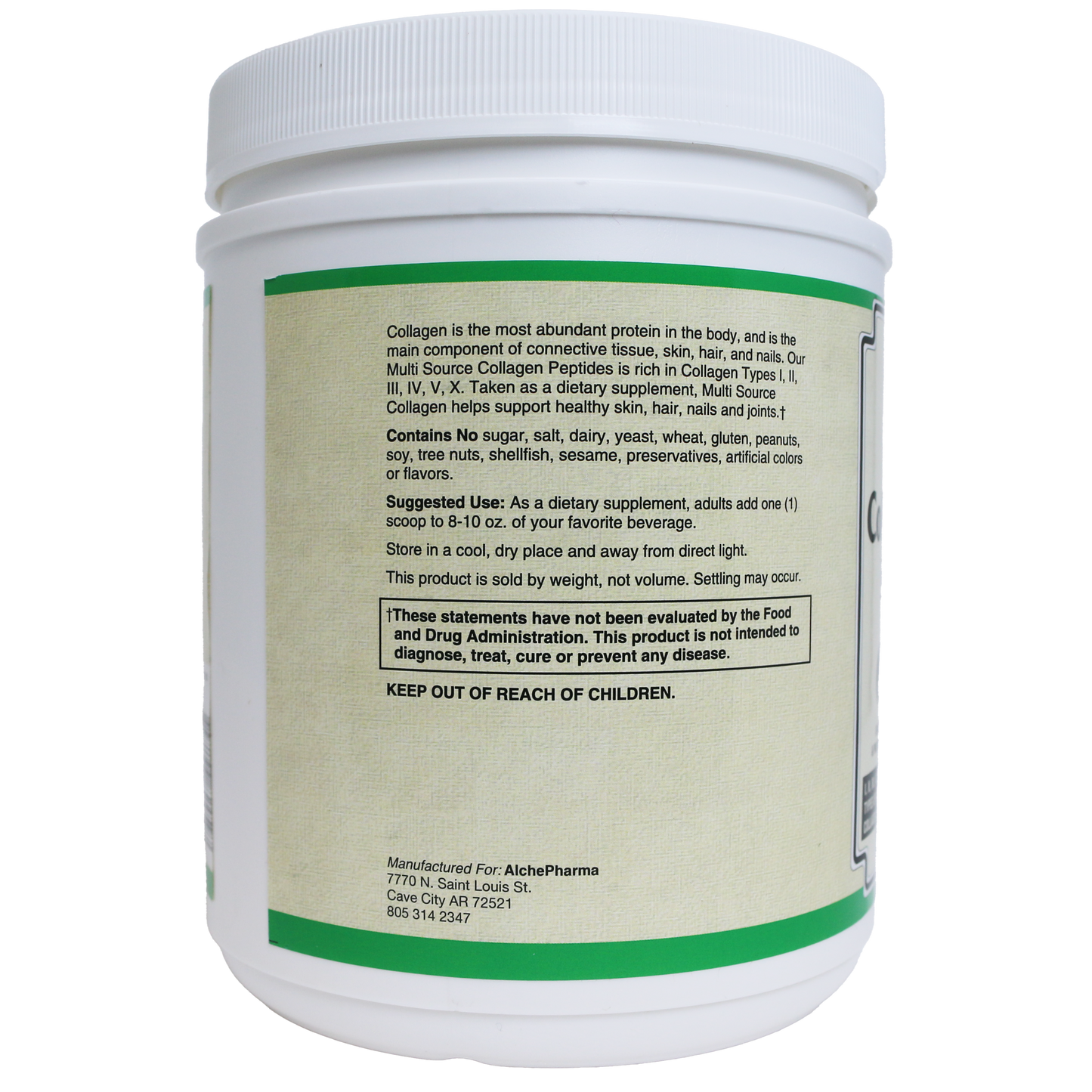 AlchePharma Multi Source Collagen Peptides-AlchePharma