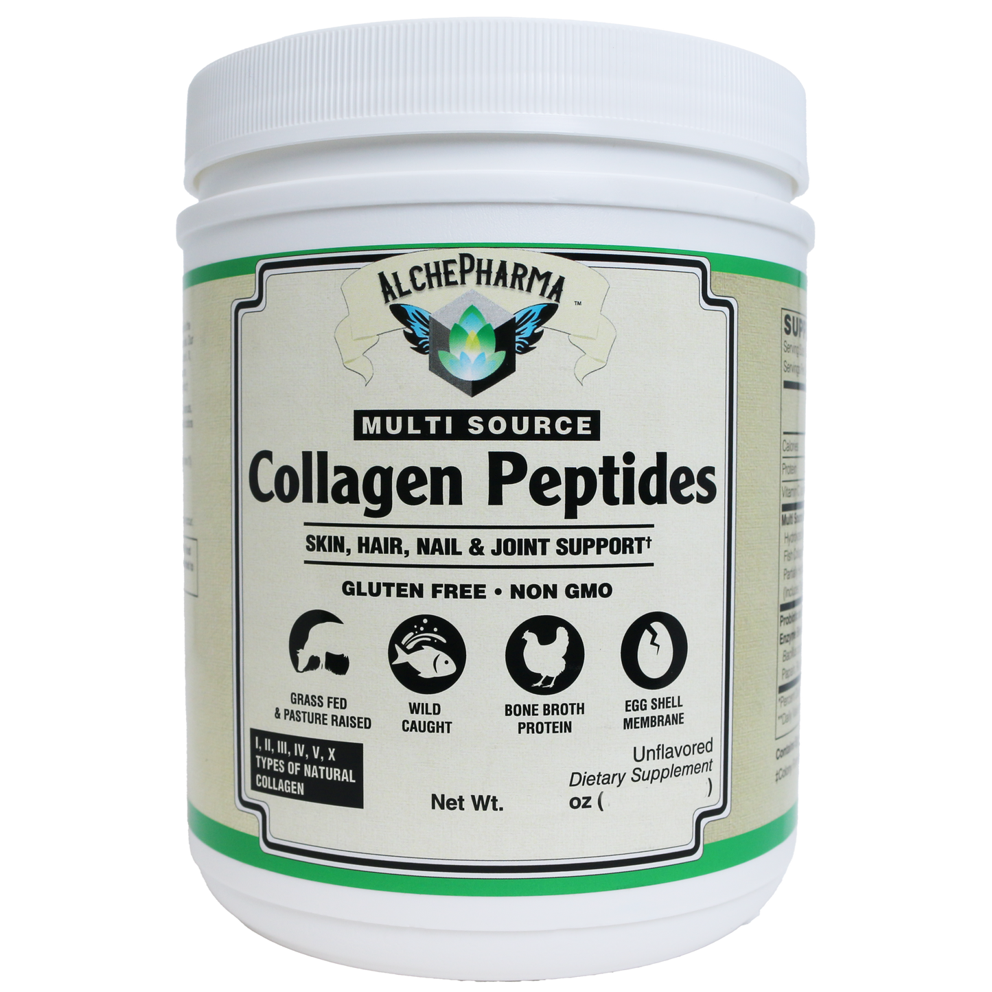 AlchePharma Multi Source Collagen Peptides-AlchePharma