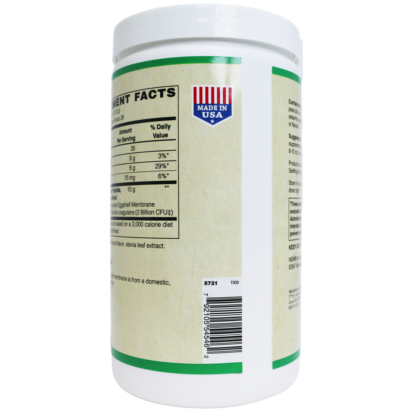 Vegetarian Collagen Peptides (NEM® Eggshell Membrane Collagen)-AlchePharma