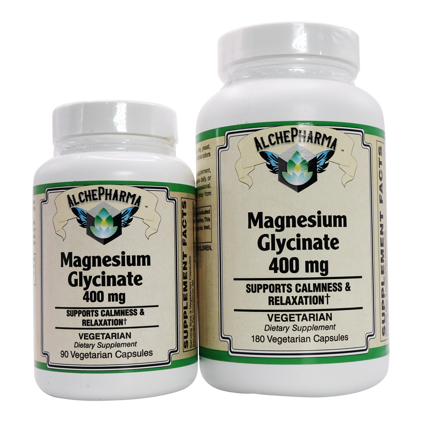AlchePharma® Magnesium Glycinate 400mg-AlchePharma