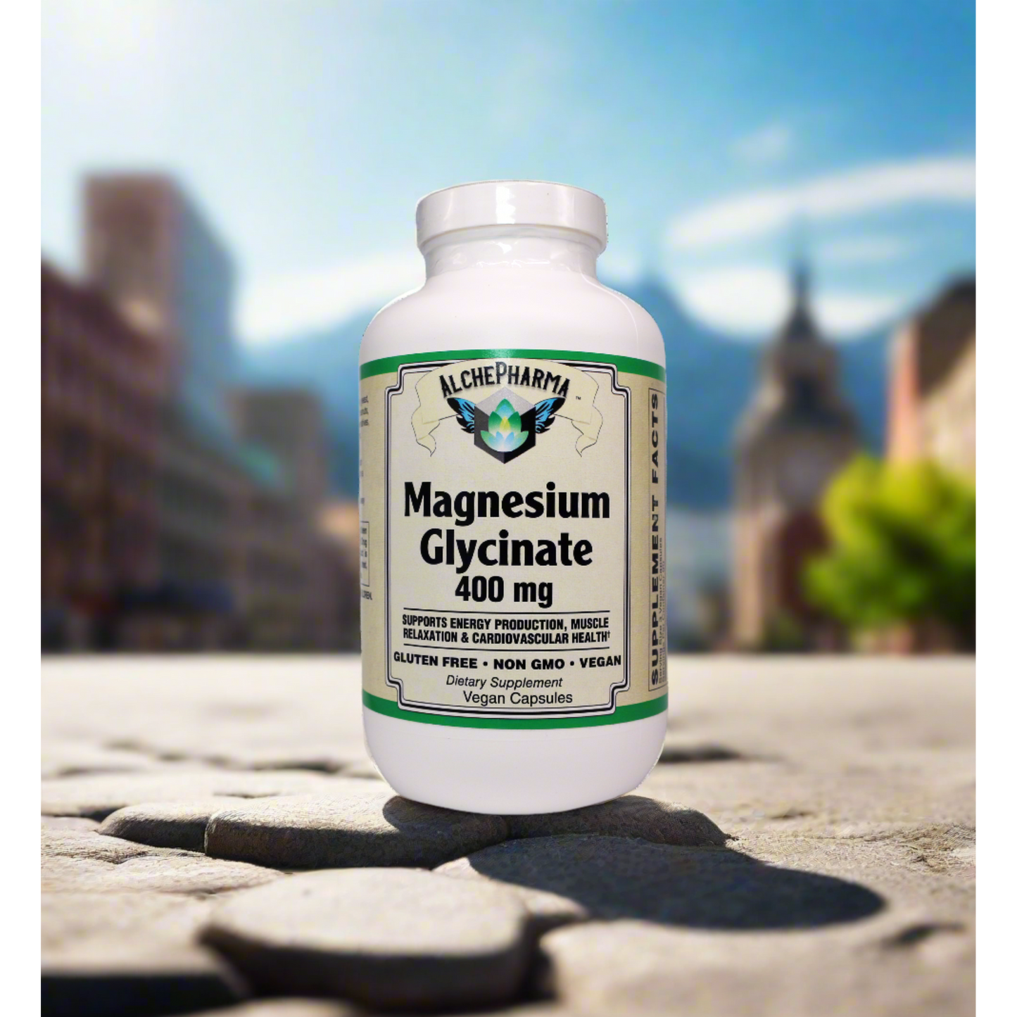 AlchePharma® Magnesium Glycinate 400mg-AlchePharma