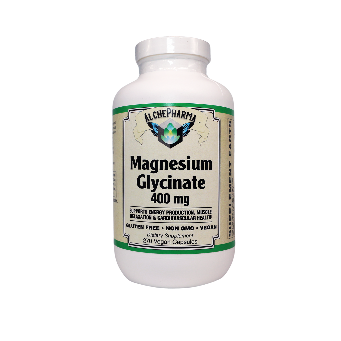 AlchePharma® Magnesium Glycinate 400mg-AlchePharma