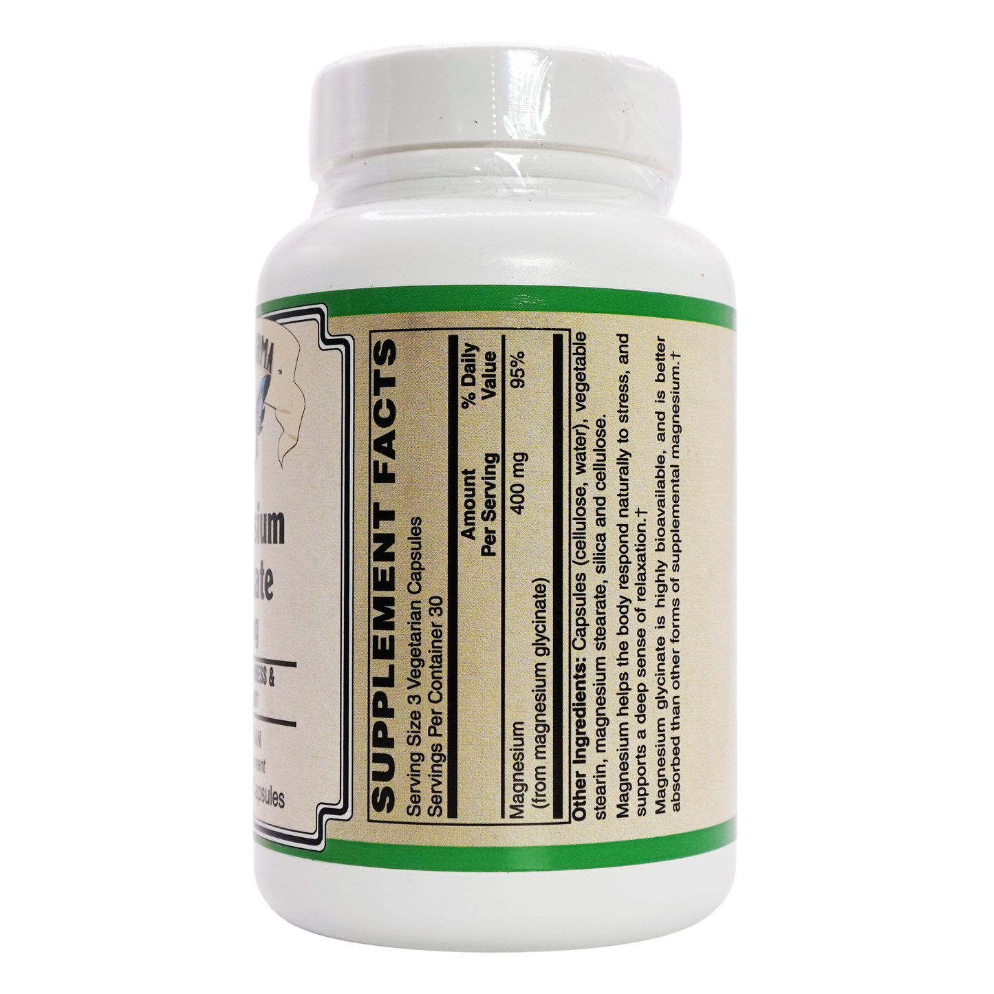 AlchePharma® Magnesium Glycinate 400mg-AlchePharma