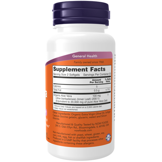 Aloe Vera 10,000 mg Softgels-Digestive Support-AlchePharma