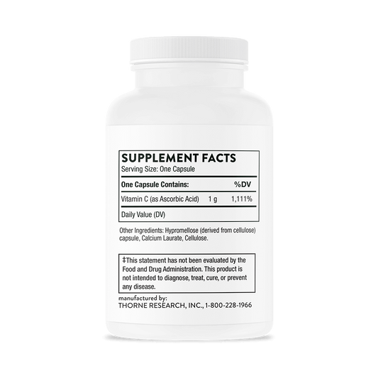 Ascorbic Acid - Vitamin C 60 Capsules-AlchePharma