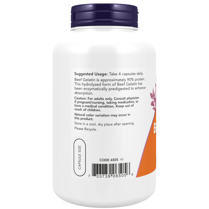 Beef Gelatin 550 mg Capsules-Joint Products-AlchePharma