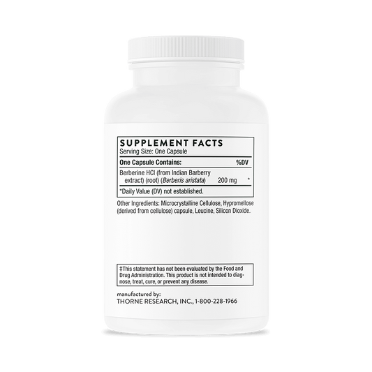 Berberine - 200 mg 60 Capsules-Blood Sugar Support-AlchePharma