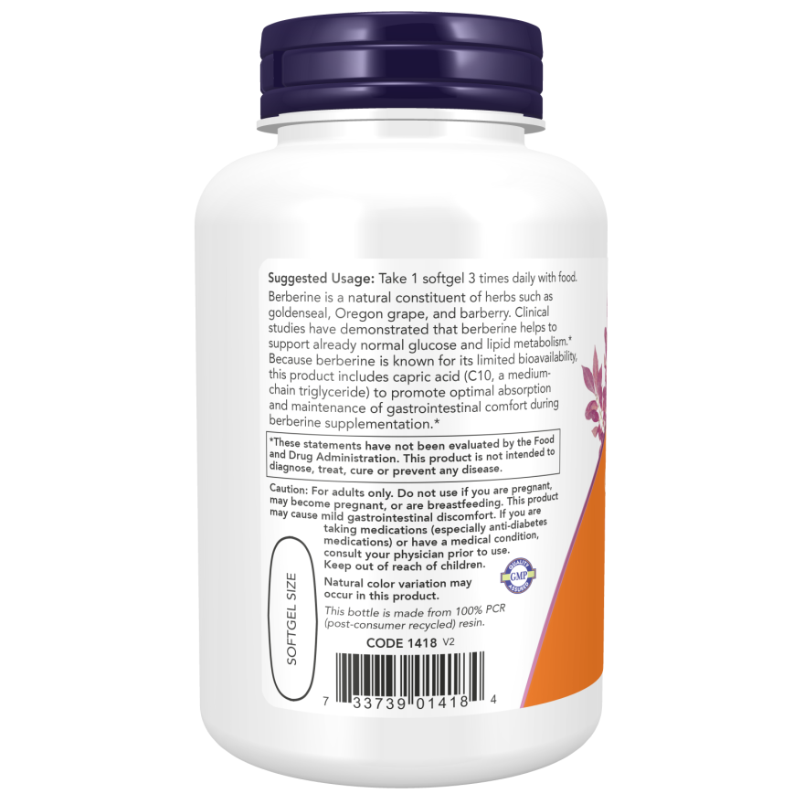 Berberine Glucose Support Softgels-Metabolic Support/Glucose Management-AlchePharma