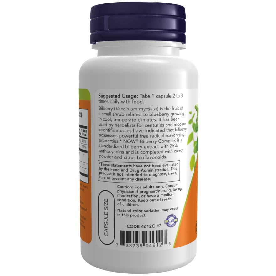 Bilberry Complex Veg Capsules-Herbs-AlchePharma