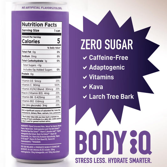 Adaptogenic Tea Blackberry Acai Bliss 12oz