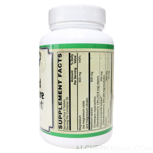 Blood Pressure Support ( Coleus forskohlii, Hawthorn, Taurine combo )-Vitamins & Supplements-AlchePharma