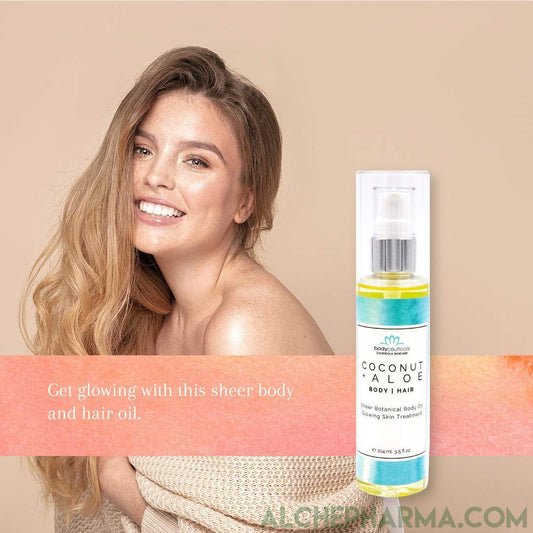 Body + Hair Oil - Coconut Aloe-AlchePharma